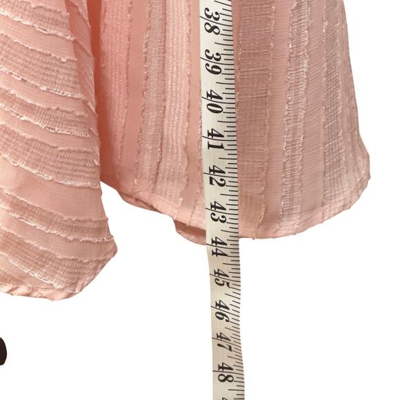 Dark Pink Ruffled Pink Maxi Dress Size S - Picture 6 of 7